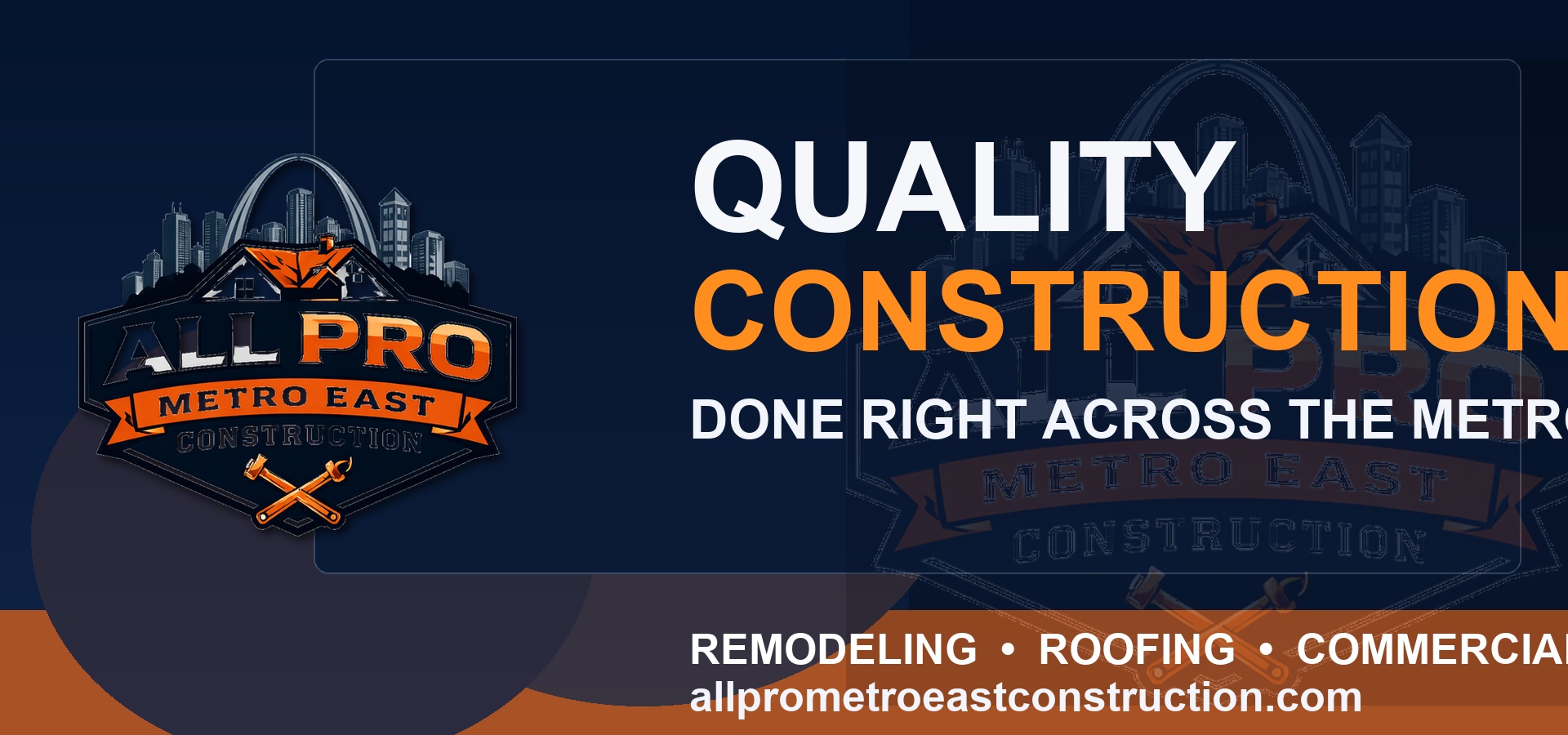 Residential outdoor project setting served by All-Pro in Metro East Illinois